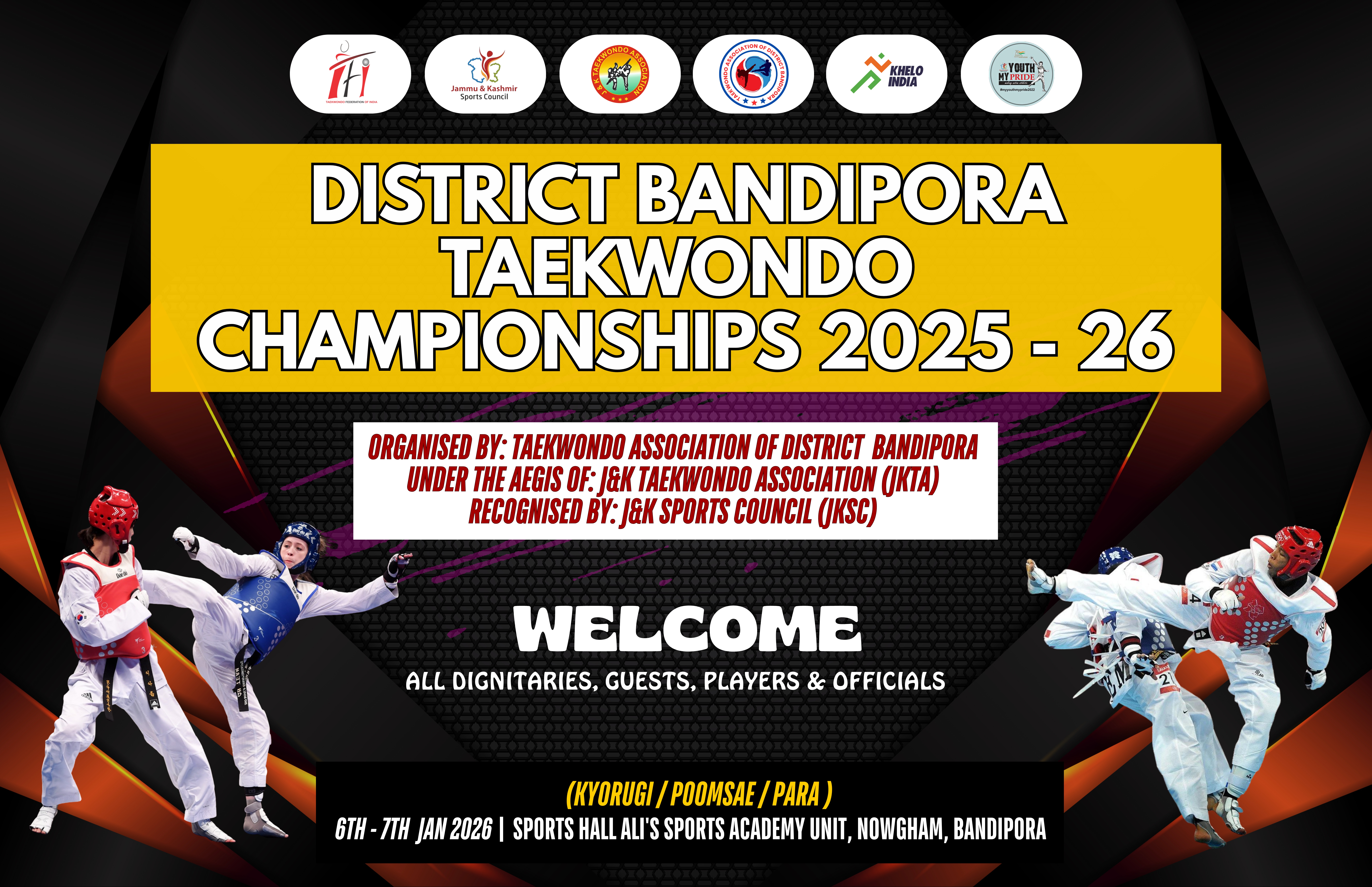 BandipurTaekwondo Champ from Jan 6